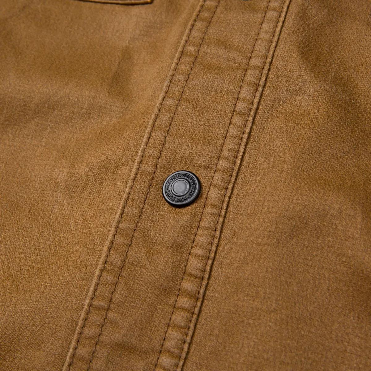 Men's Waxed Cotton Shirt Jacket  - Cat Footwear Men