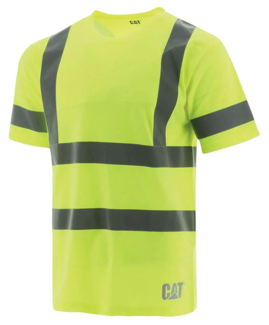 Men's HiVis Class III Tee  - Cat Footwear Men